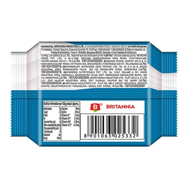 Britannia Milk Bikis Biscuits 1