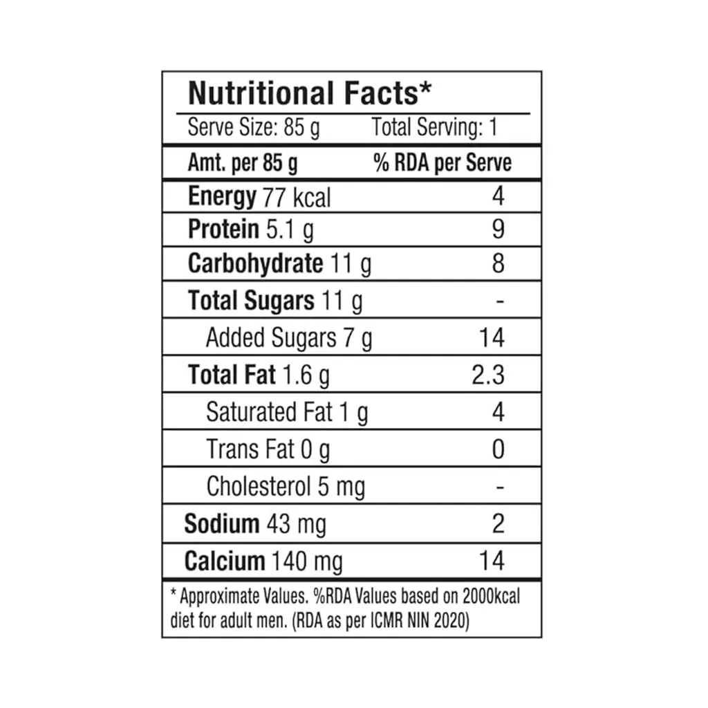 Epigamia Strawberry Greek Yogurt 3