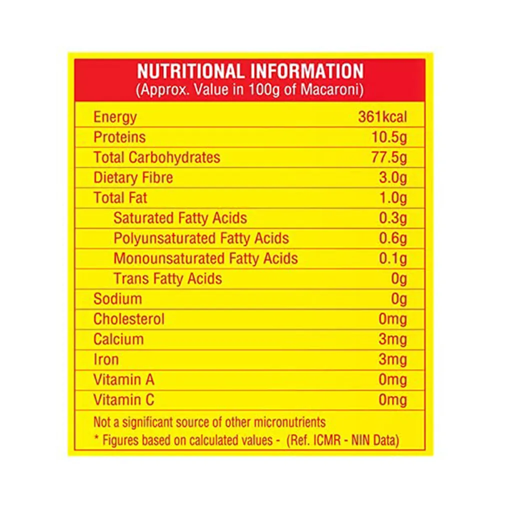 Bambino Macaroni Elbow Pasta 3
