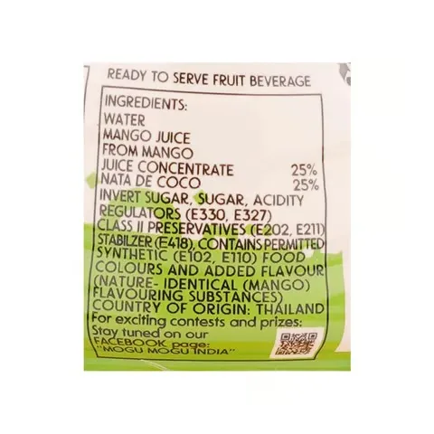 Mogu Mogu Mango Juice 4