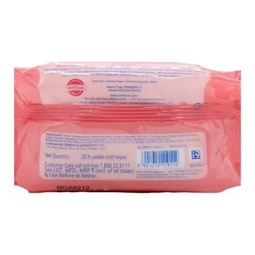 Johnson & Johnson Baby Skincare Wipes 11