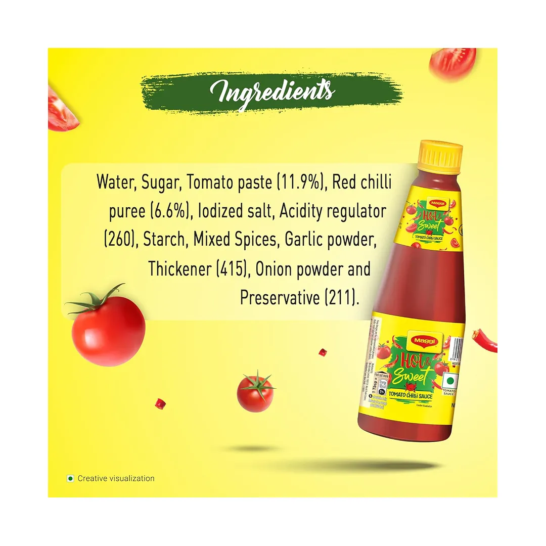 Maggi Hot & Sweet Tomato Chilli Sauce 3