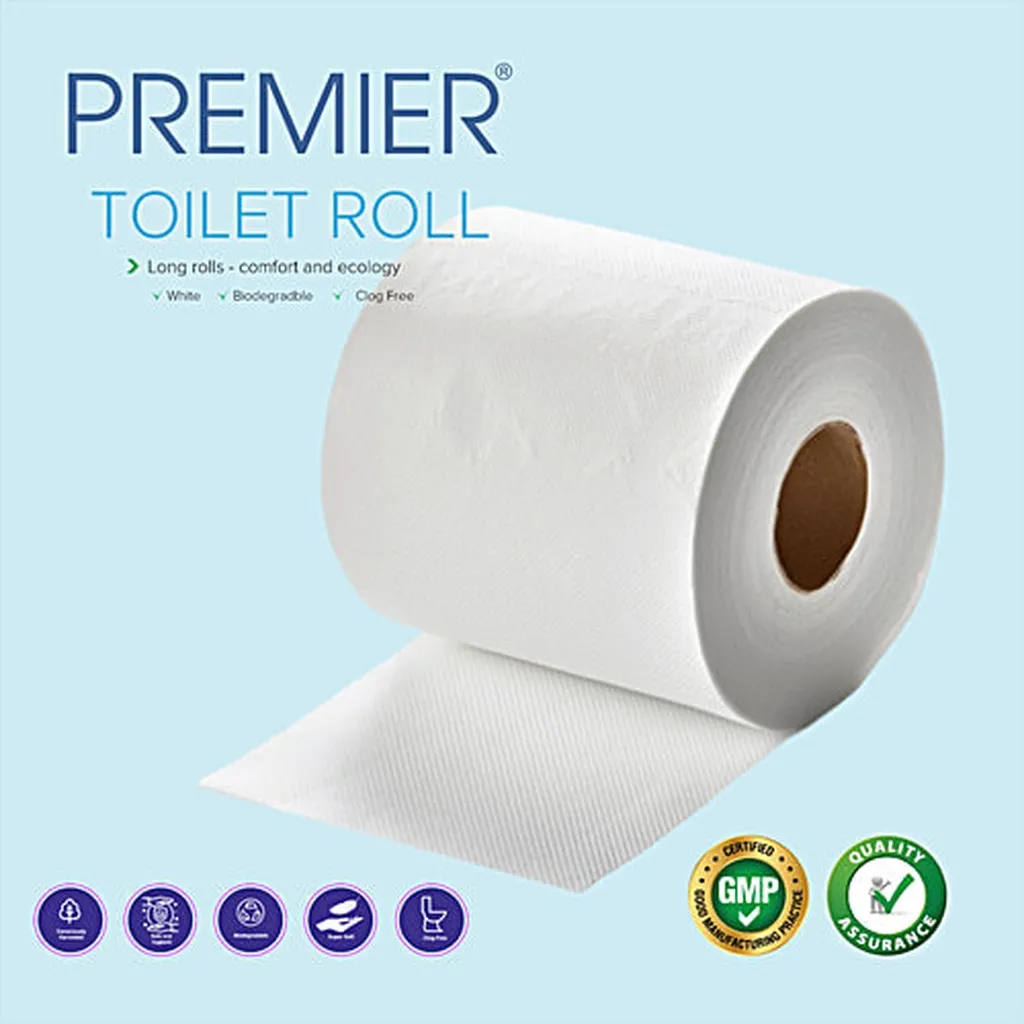 Premier Toilet Tissue 2-Ply Strong 4-in-1 Family Pack 1
