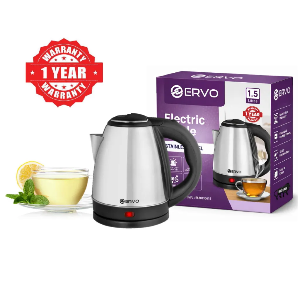 Ervo 1350W Electric Kettle