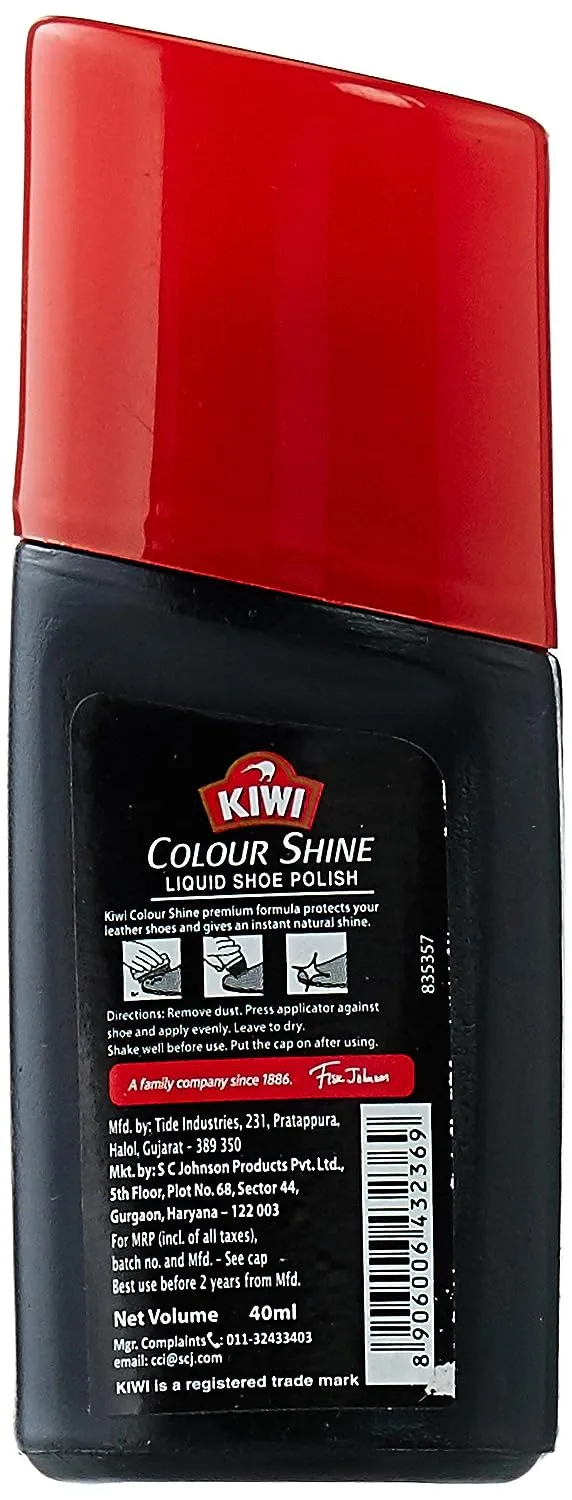 Kiwi Black Colour Shine Shoe Polish 1