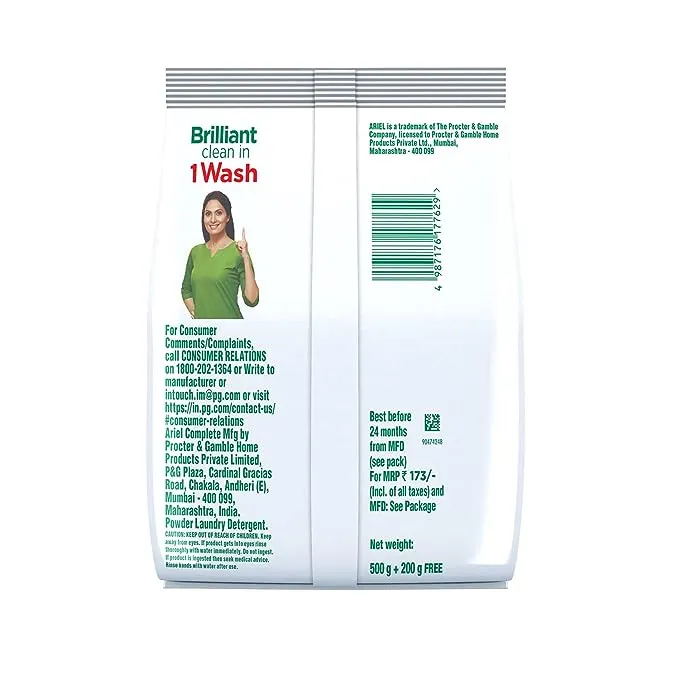 Ariel Complete Detergent Powder 1