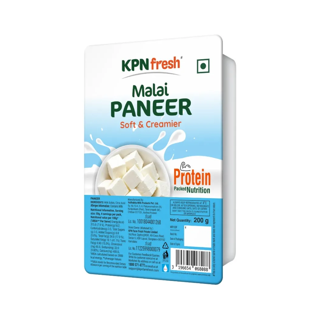 KPN Fresh Soft & Creamier Malai Paneer