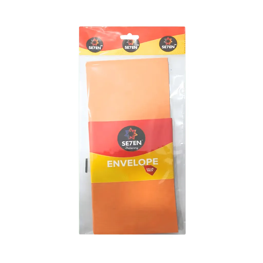 Seven Kraft Envelopes