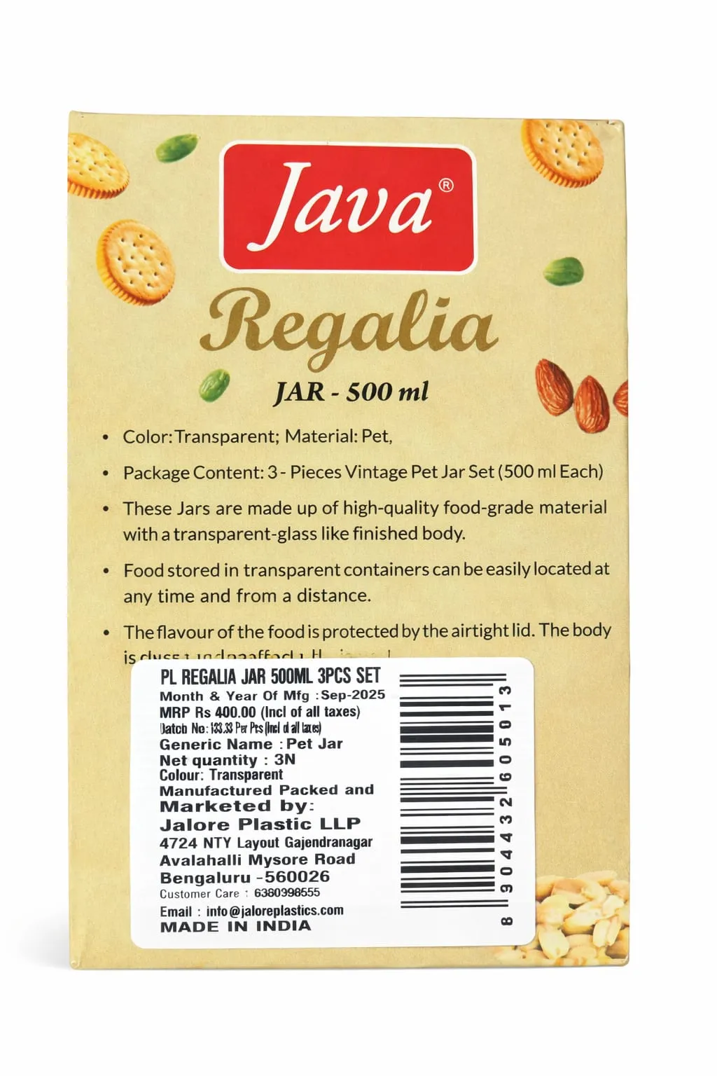 Regalia Plastic Containers (Set of 3) 2