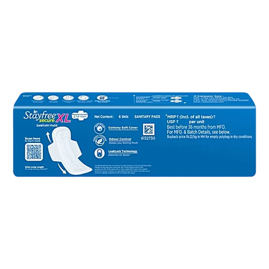 Stayfree Secure Cottony Regular 1