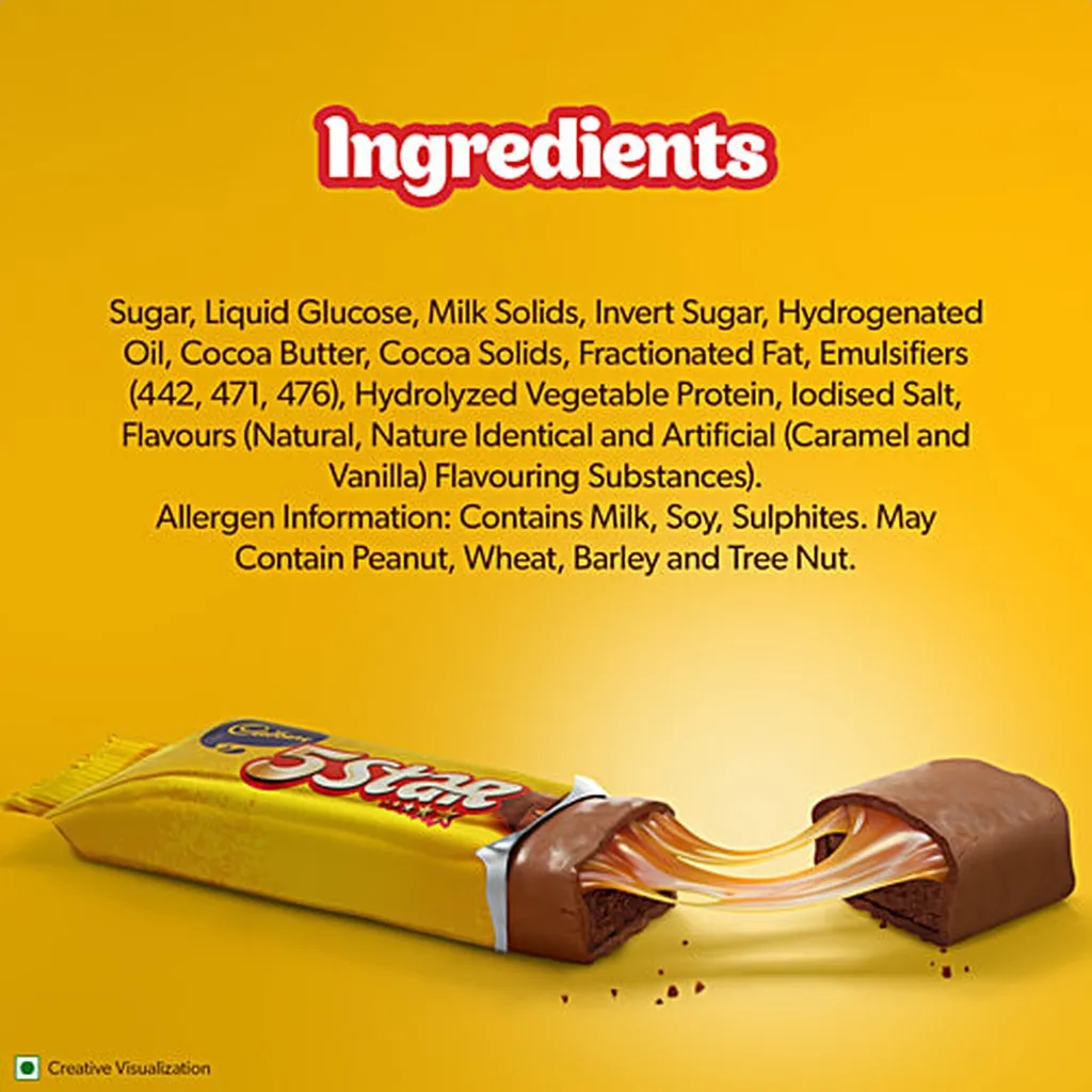 Cadbury 5 Star Chocolate Bar 3