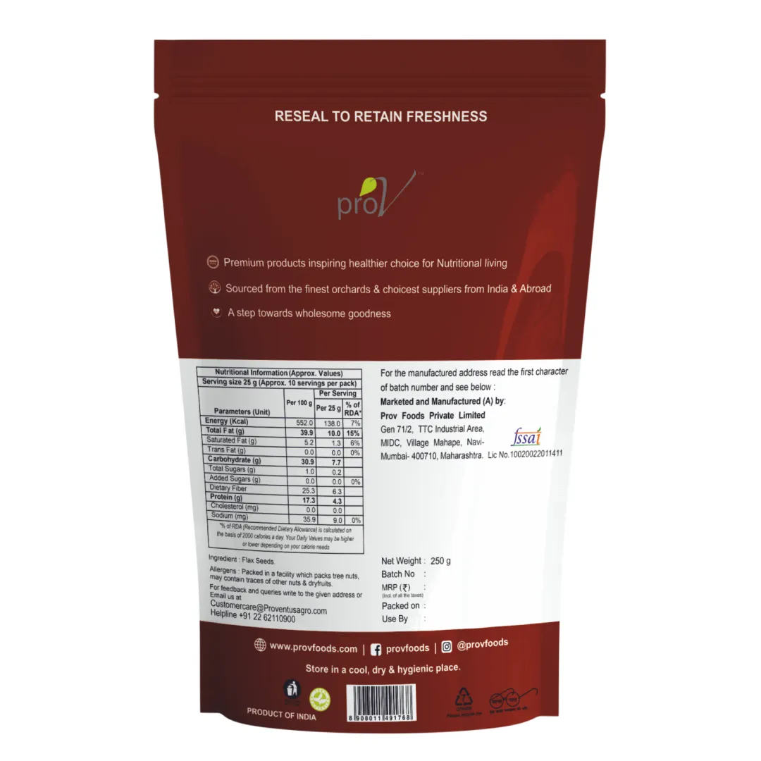 ProV Select Flax Seeds  1