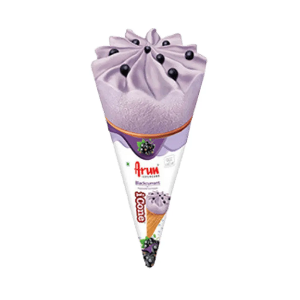 Arun Black Currant iCone Ice Cream