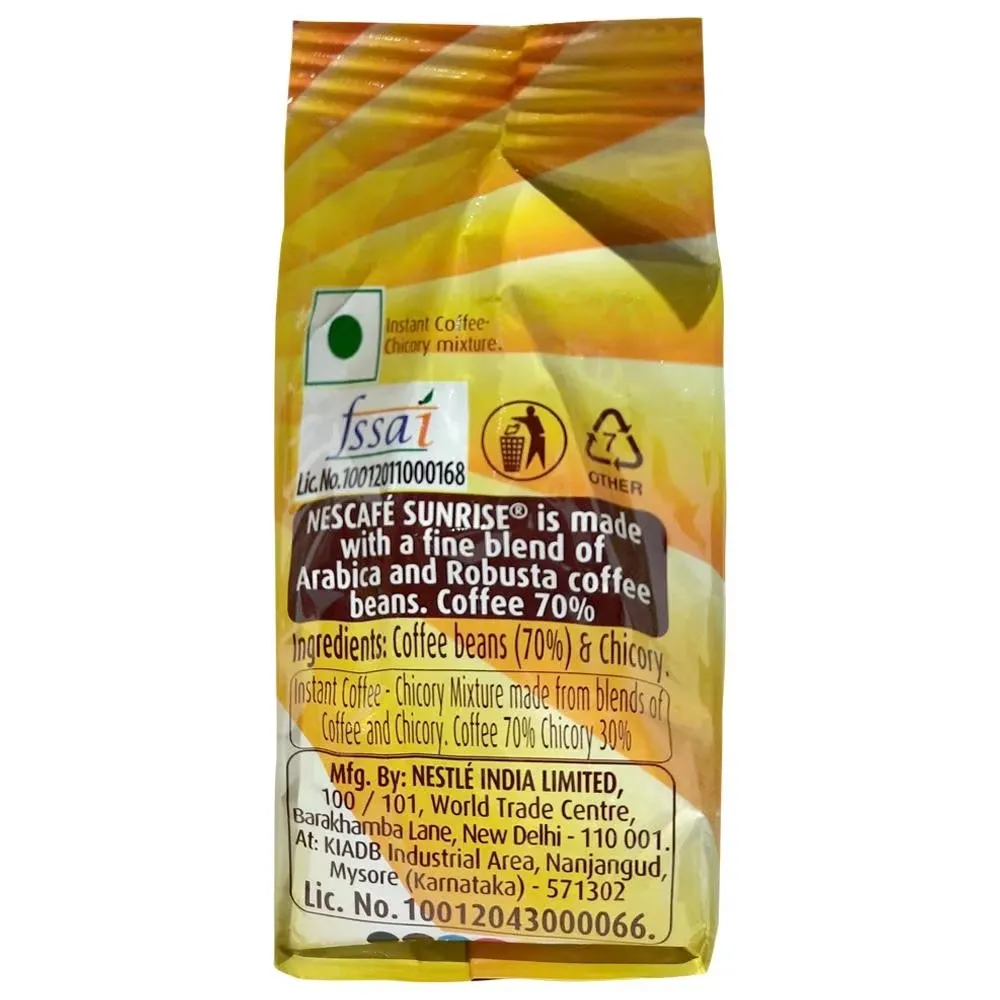 Nescafe Sunrise Instant Coffee Pouch 6
