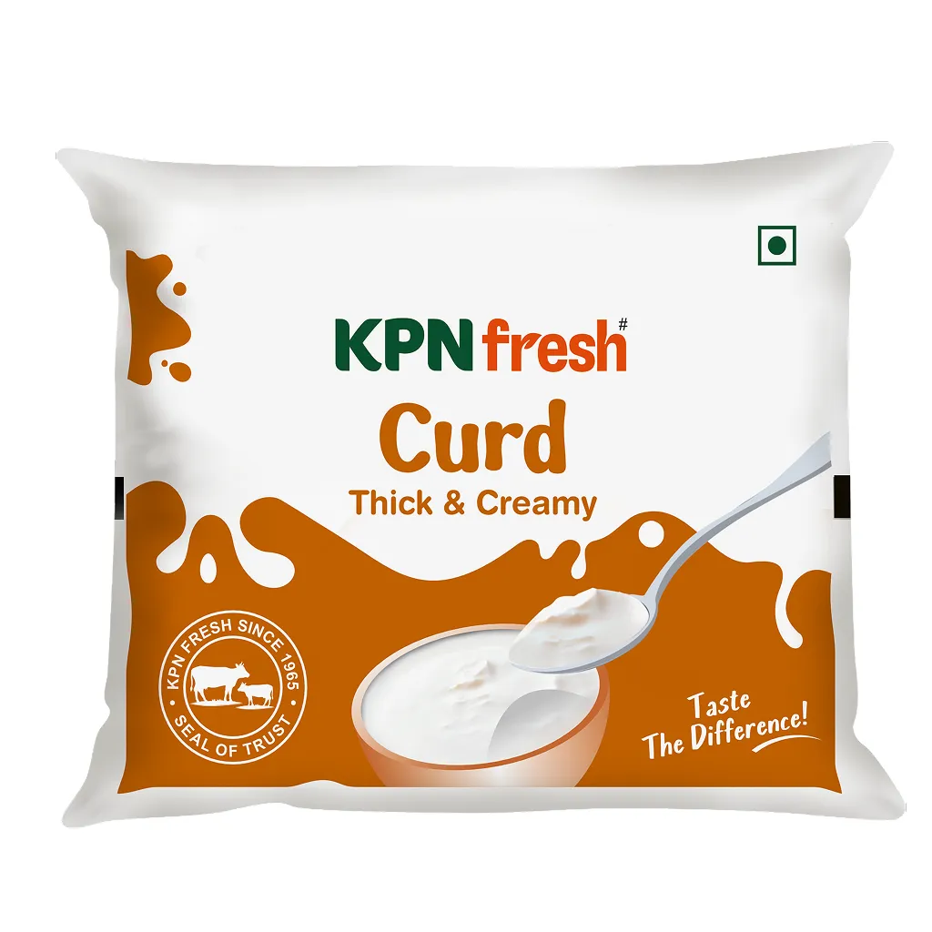 KPN Fresh Thick & Creamy Fresh Curd Pouch