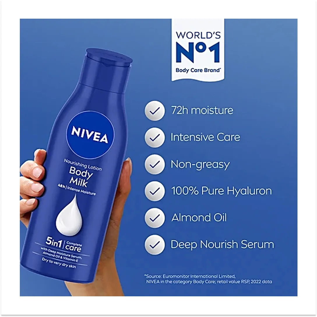 Nivea Lotion Body Milk 1
