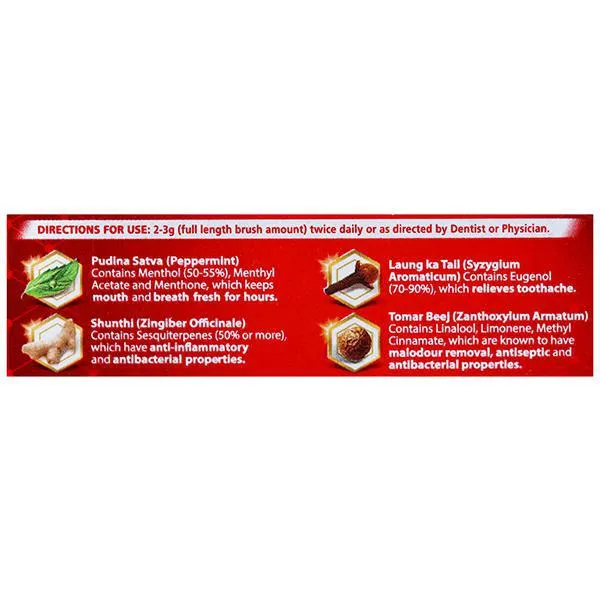 Dabur Red Toothpaste 3