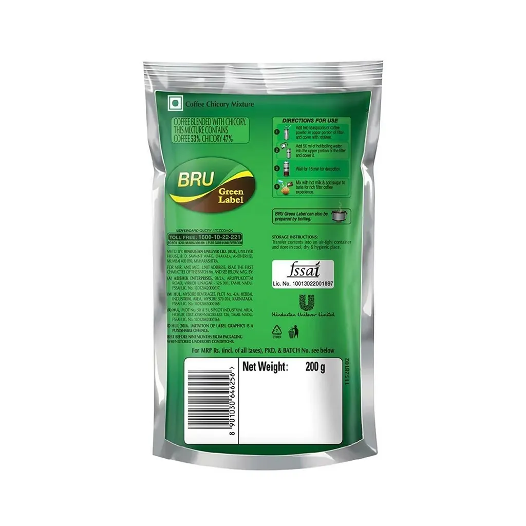 Bru Green Label Filter Coffee 1