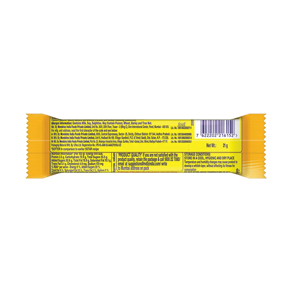 Cadbury 5 Star Chocolate Bar 1