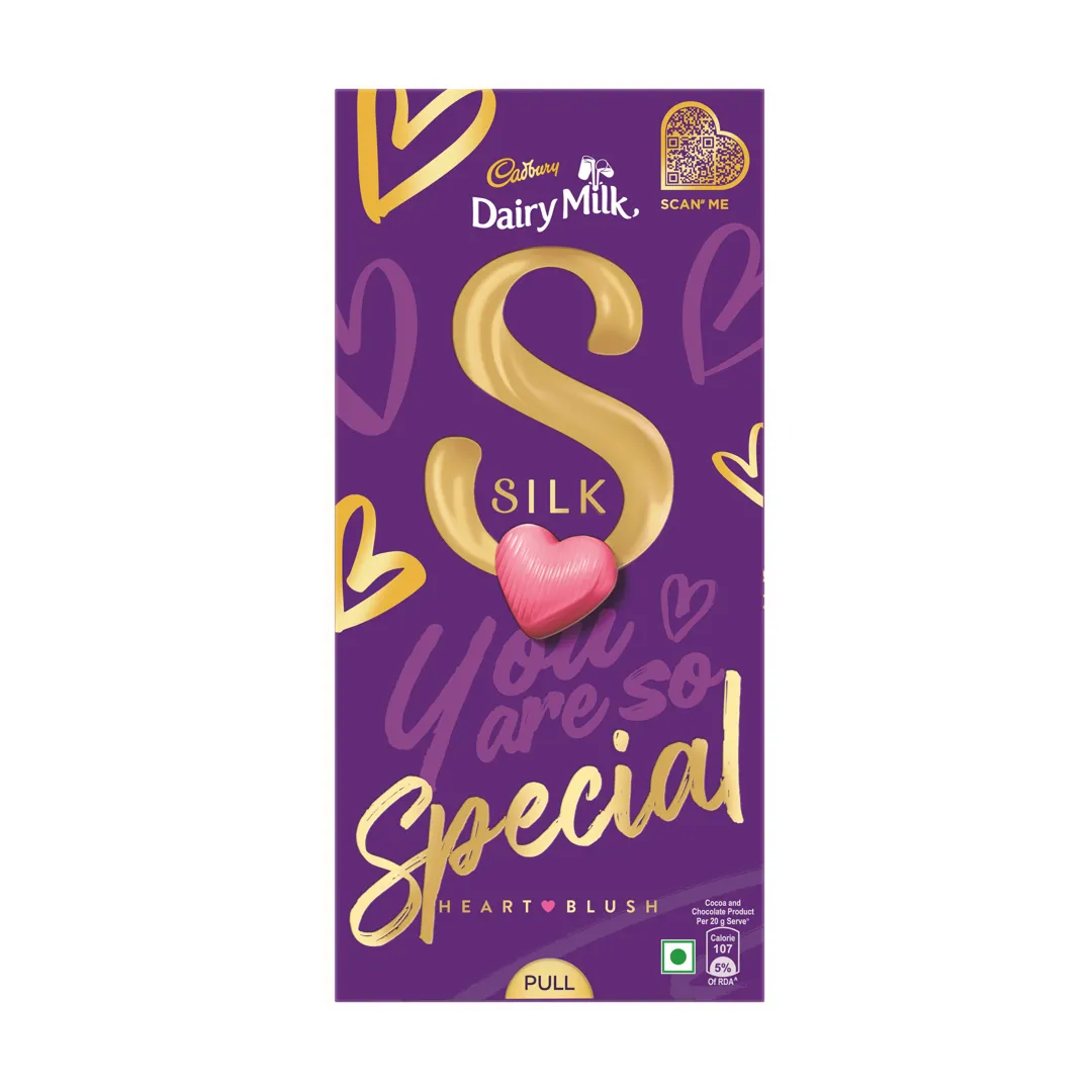 Cadbury Dairy Milk Silk Heart Blush Chocolate Bar