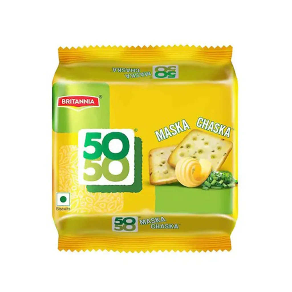 Britannia 50-50 Maska Chaska Biscuits