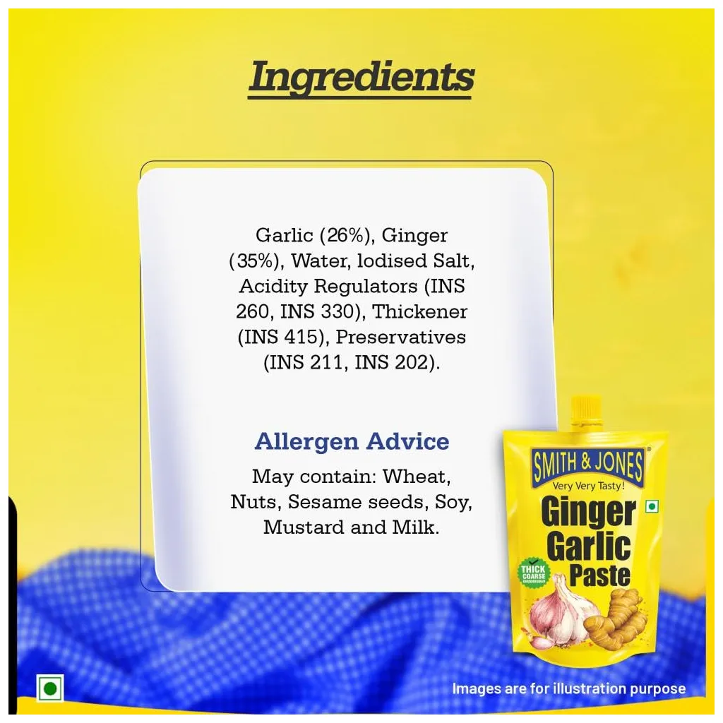 Smith & Jones Ginger Garlic Paste 3