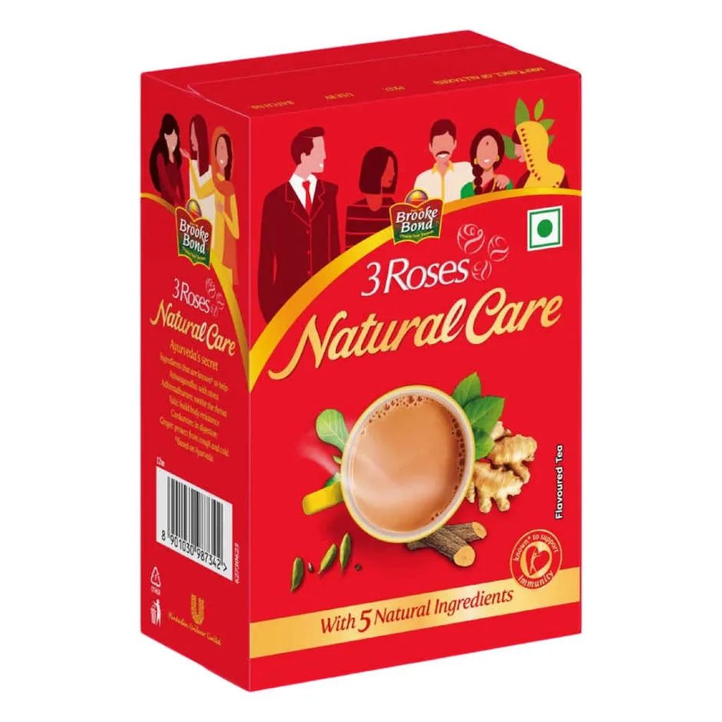 Brooke Bond 3 Roses Natural Care Tea 1