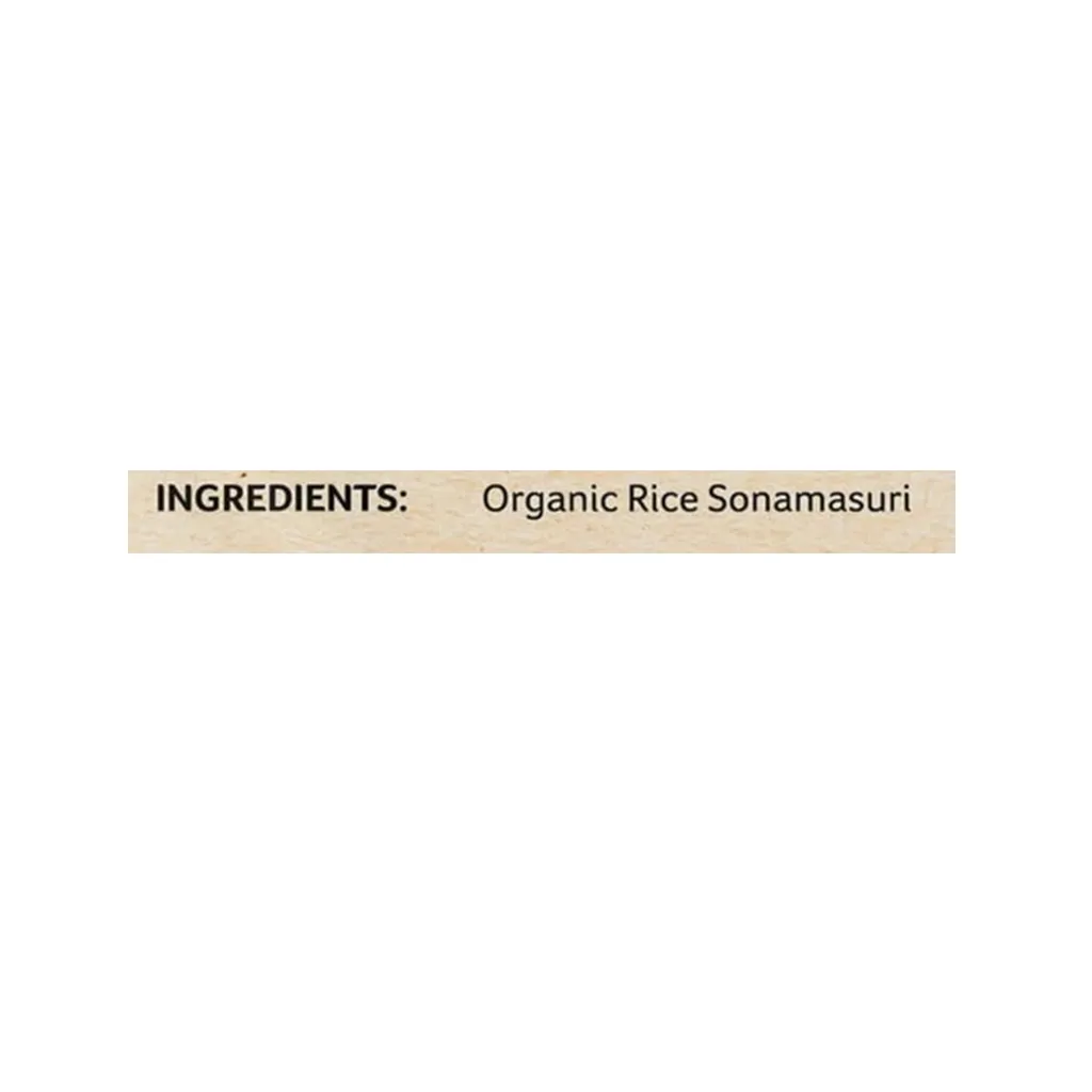 Organic Tattva Sona Masuri Raw Rice White 2