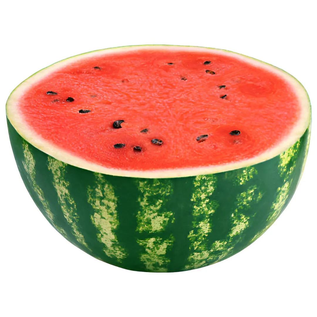 Watermelon Half Cut