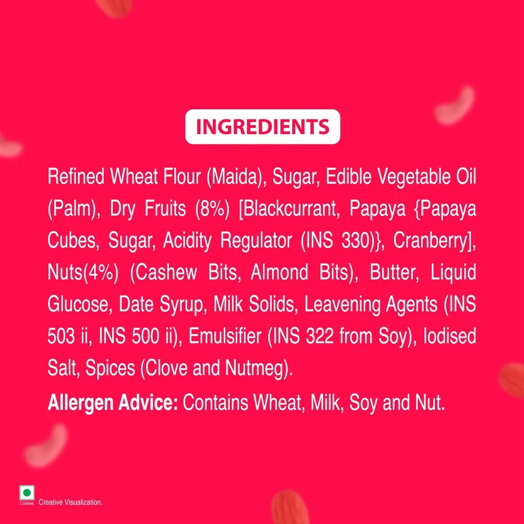 Unibic Fruit & Nut Cookies 1