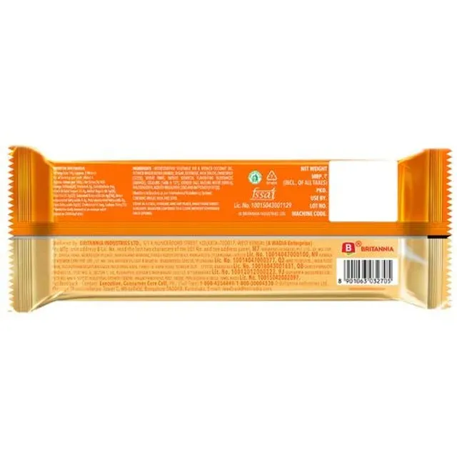 Britannia Treat Orange Wafers 1