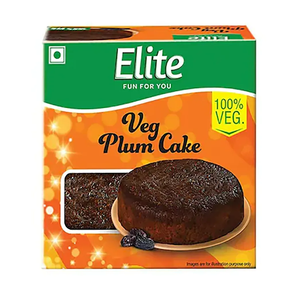 Elite Veg Plum Cake