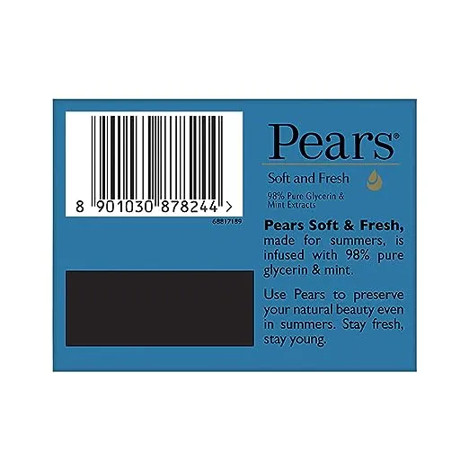 Pears Soft & Fresh Soap 2