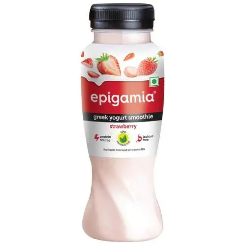 Epigamia Strawberry Greek Yogurt Smoothie