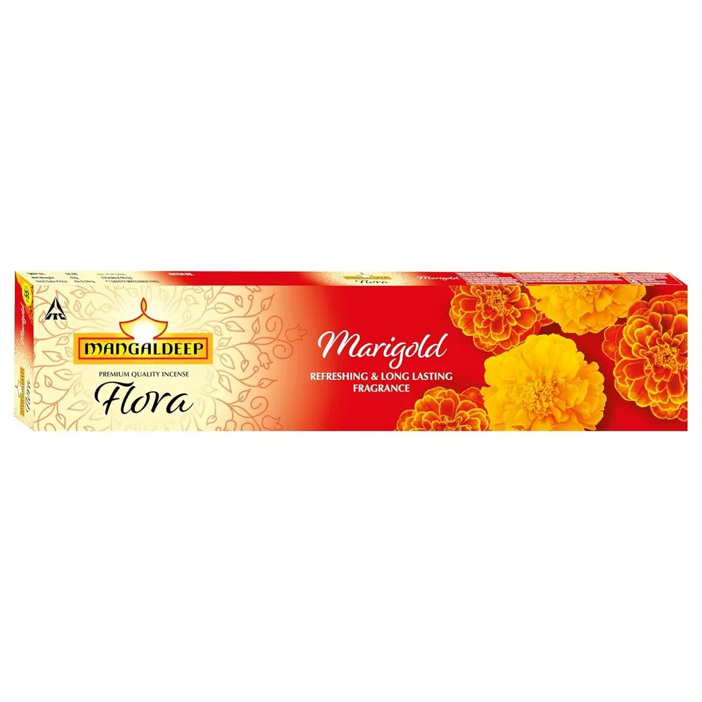Mangaldeep Refresh Marigold Agarbatti