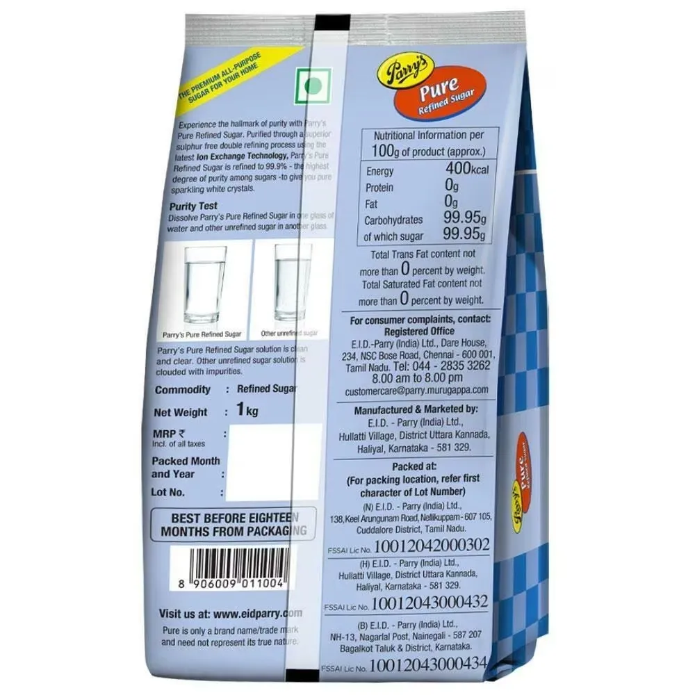 Parry's Pure Refined Sugar 1