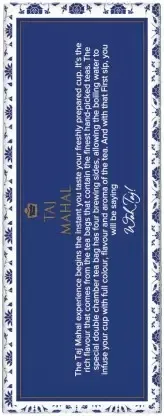 Brooke Bond Taj Mahal Tea Bags 11