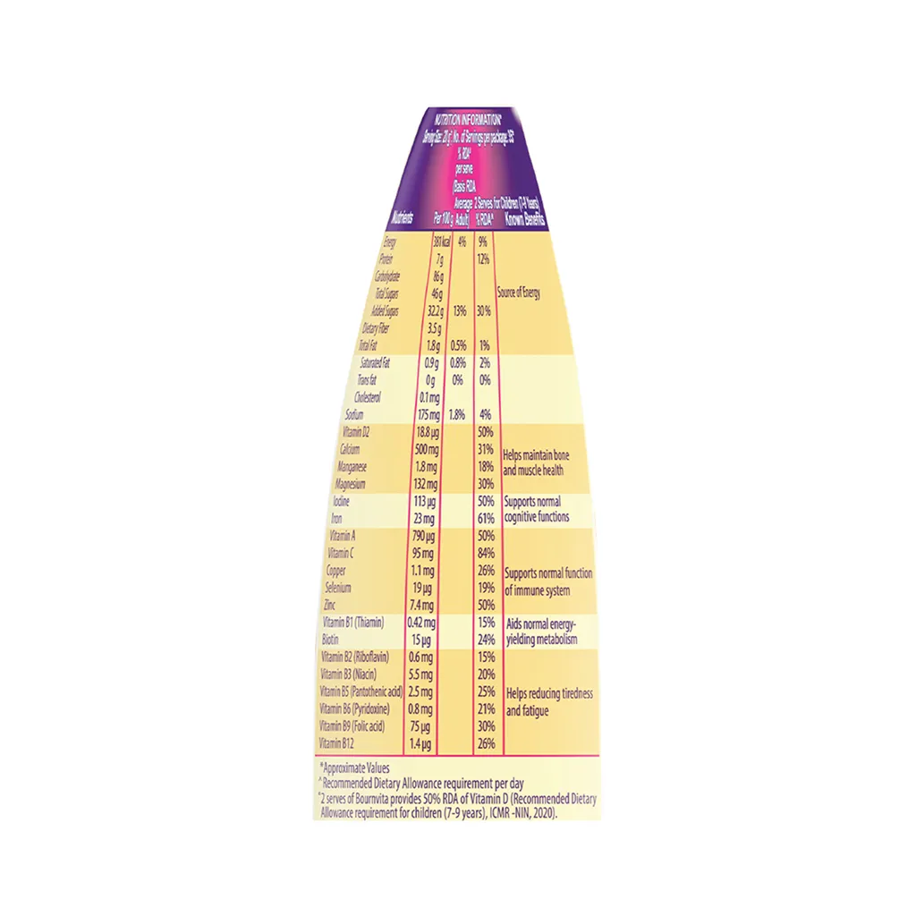 Cadbury Bournvita Chocolate Health Drink Pouch 2