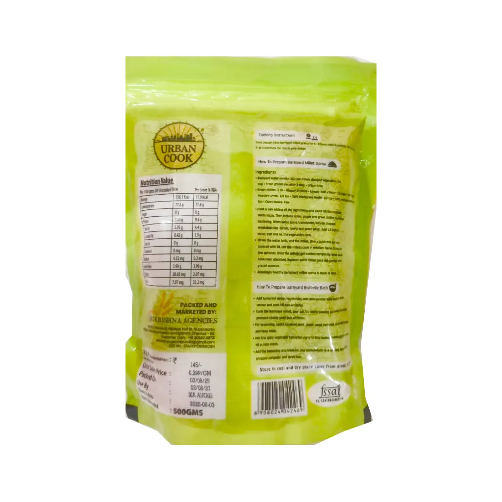 Urban Cook Barnyard Millet - 500g 1