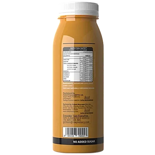 Raw Pressery Sugarcane Btl 250ml 1