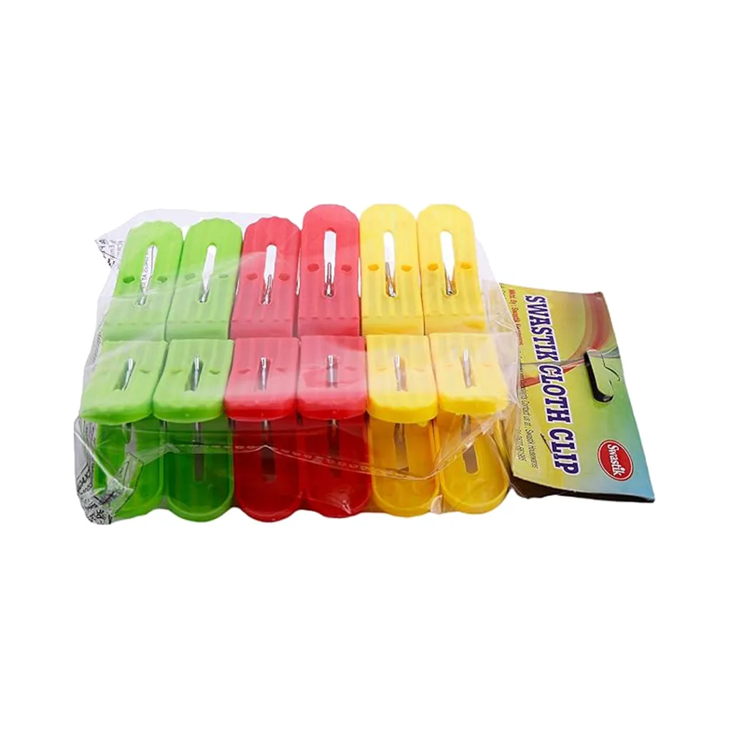 SH Gold Cloth Plastic Clip - Assorted