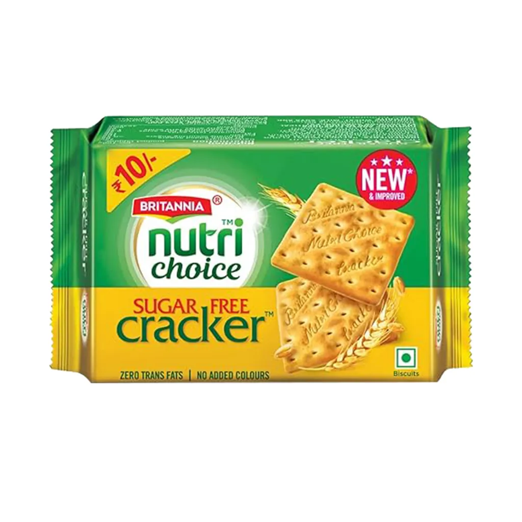 Britannia Nutri Choice Sugar Free Cracker Biscuits