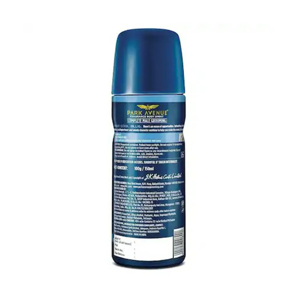 Park Avenue Cool Blue Fragrance Body Spray 1