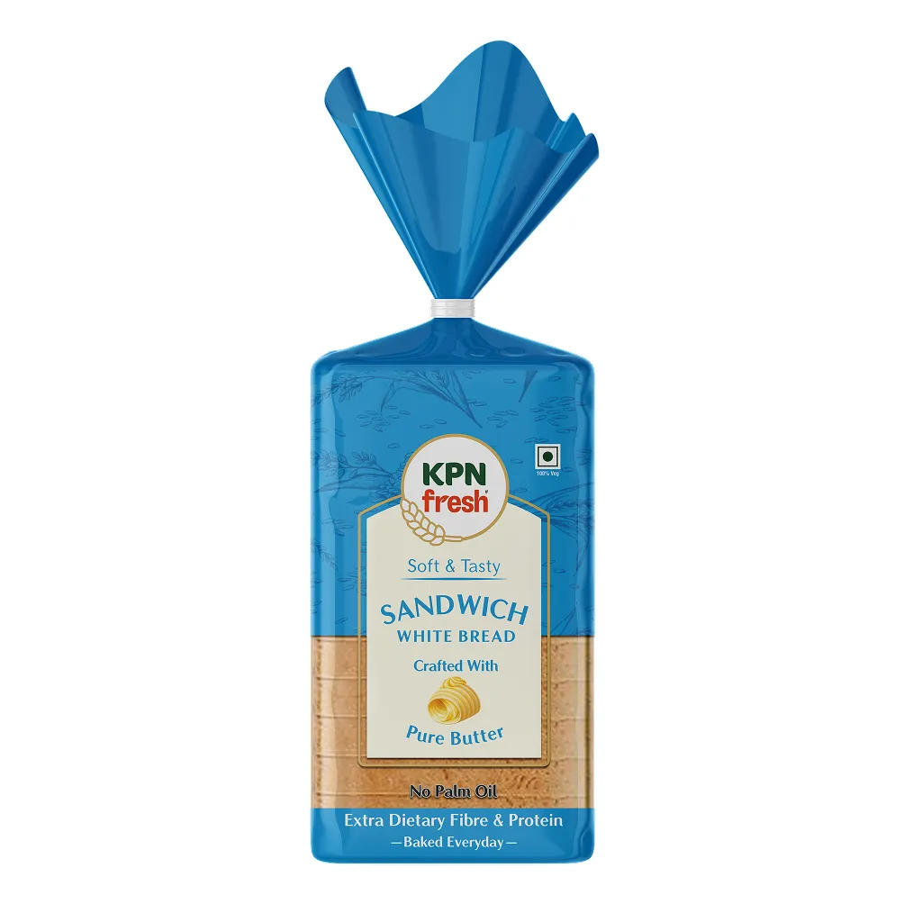 KPN Fresh Sandwich White Bread - Crafted with Pure Butter