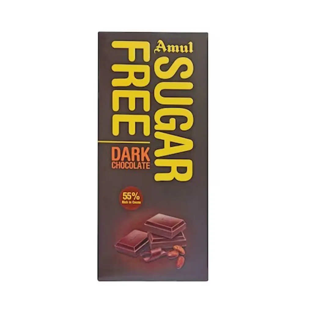 Amul Sugar Free Dark Chocolate Bar