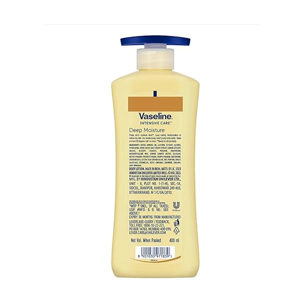 Vaseline Deep Moisture Body Lotion 1