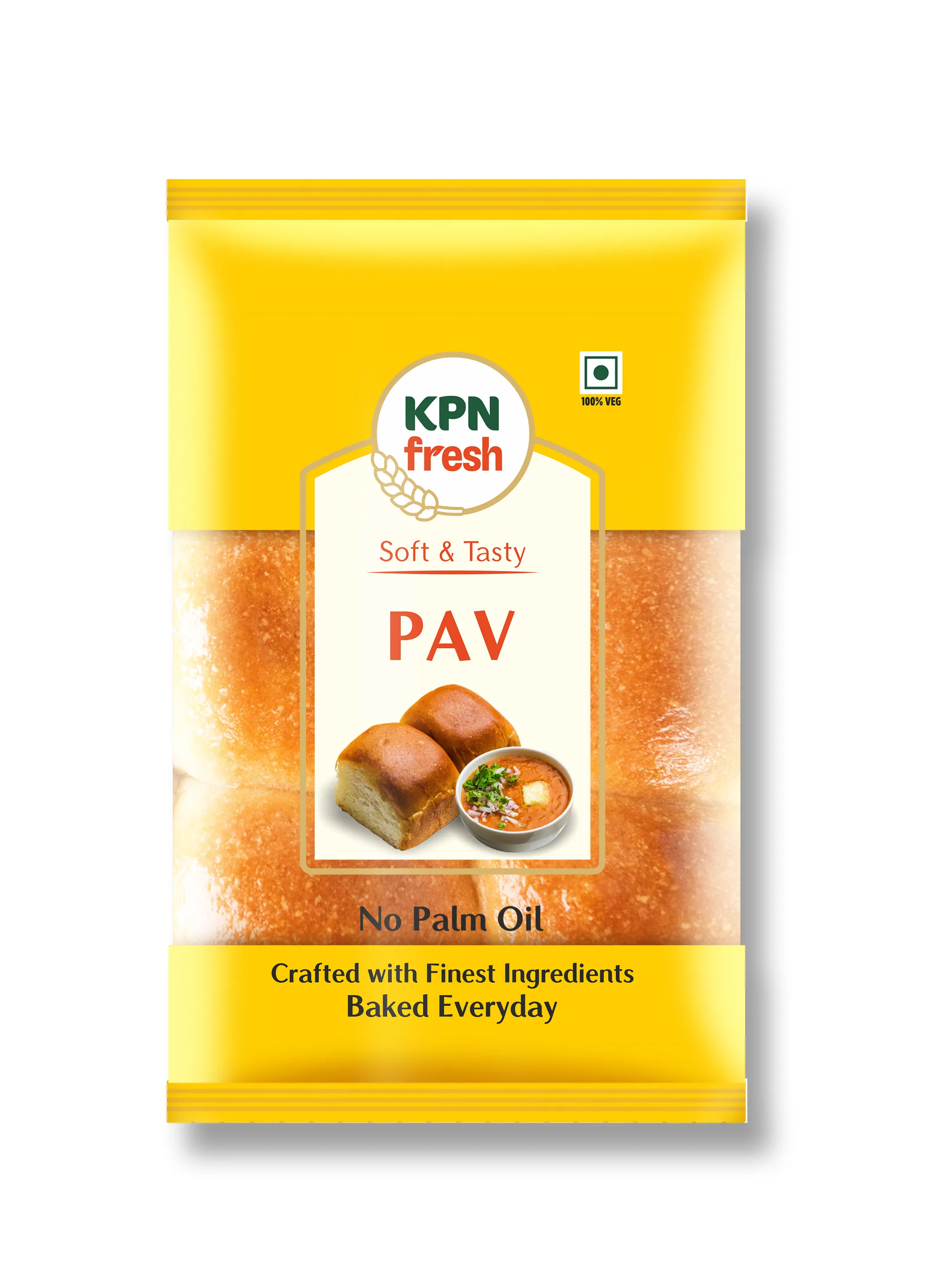 KPN Fresh Pav (6 Pcs) - Soft & Tasty