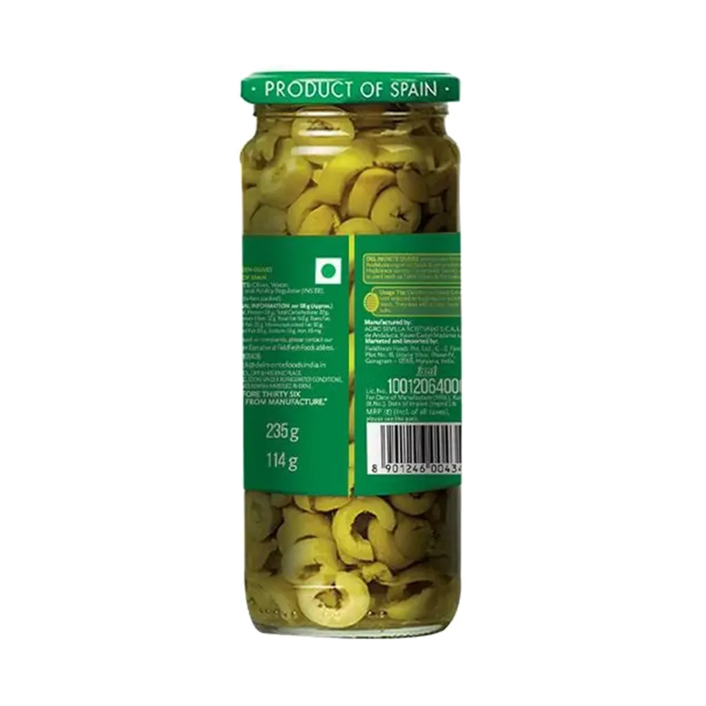 Del Monte Sliced Green Olives 1