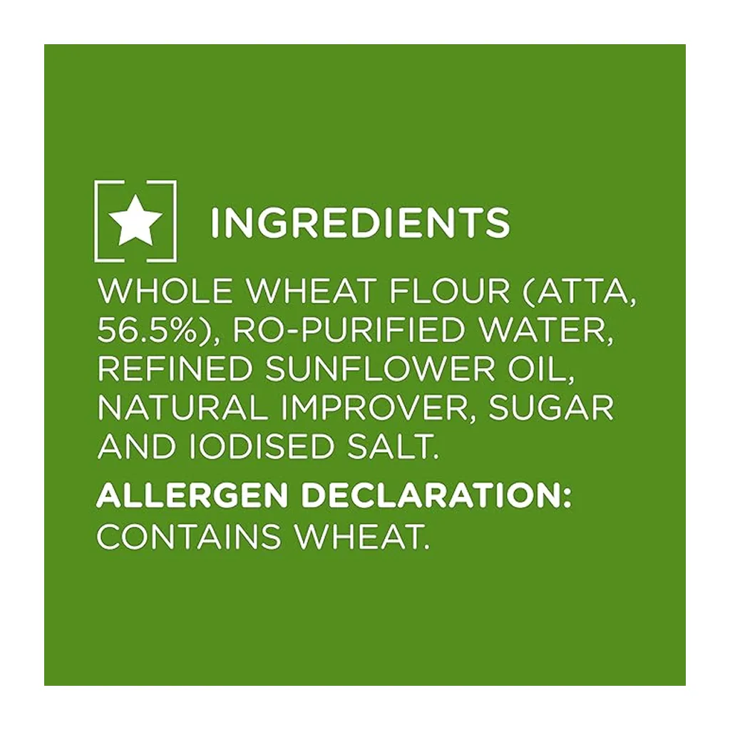 ID 100% Whole Wheat Chapati Ambient 3