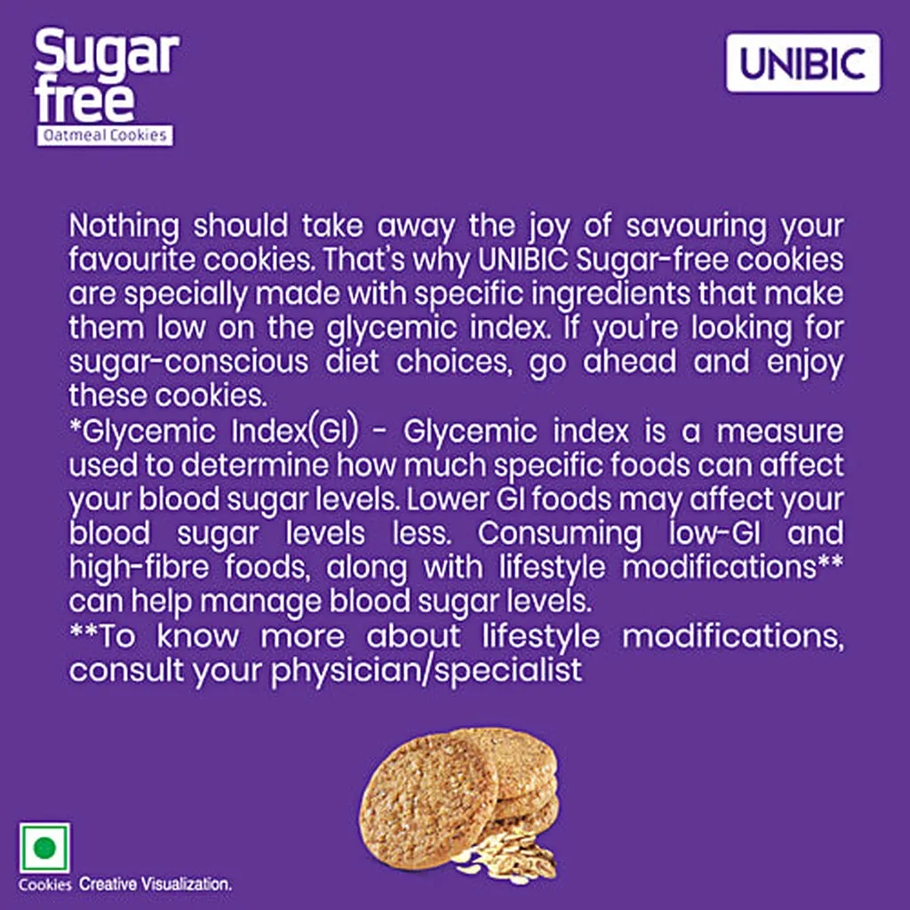 Unibic Sugar-Free Oatmeal Cookies 4